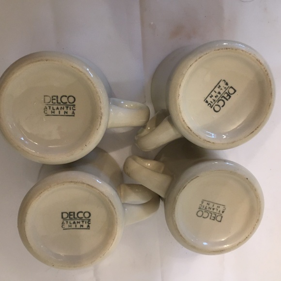 Vintage Dining Vintage Delco Atlantic China Set Of 2 Or 4 Heavy